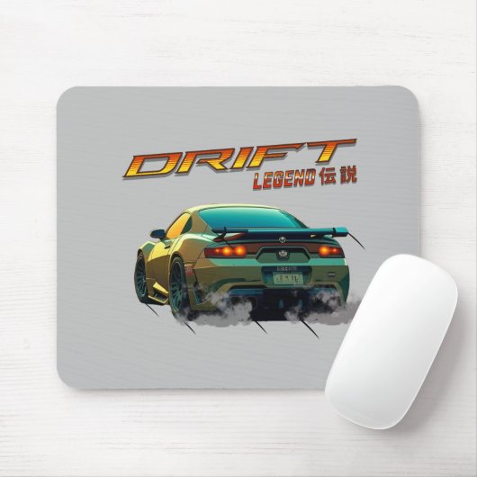 TAPIS DE SOURIS DRIFT LEGEND SUPRA MK4 - STYLE ANIME (Avec souris)