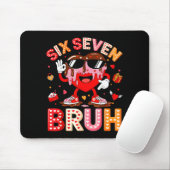 Tapis De Souris Drip Heart 67 Valentine Bruh Six Seven Meme 6 7 Ki (Avec souris)