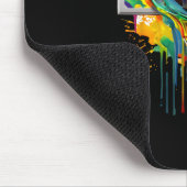 Tapis De Souris Drip Sketll Paint Splash Dripping Sketll Slam Dunk (Coin)