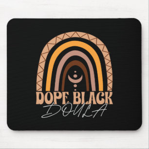 Tapis De Souris Drogue Black Doula Naissance d'une sage-femme afri