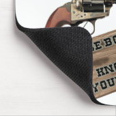 Tapis de souris drôle #2 de contrôle des armes (Coin)