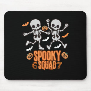 Tapis De Souris Drôle 67 Équipe Squelette 6 7 Nombres Six Sept Enf