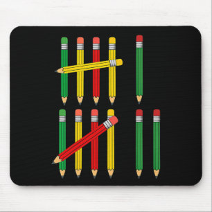 Tapis De Souris Drôle 67 Marques De Pointage Math Pour Enseignants