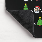 Tapis De Souris Drôle 67 Mème Noël Prof de Maths Santa Six Sept (Coin)