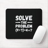 Tapis De Souris Drôle 67 Mème Pemdas Humour Prof de Maths Élémenta (Avec souris)