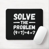 Tapis De Souris Drôle 67 Mème Pemdas Humour Prof de Maths Élémenta (Avec souris)