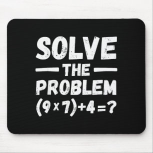 Tapis De Souris Drôle 67 Mème Pemdas Humour Prof de Maths Élémenta