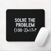 Tapis De Souris Drôle 67 Meme Pemdas Prof de Mathématiques Élément (Avec souris)