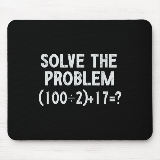 Tapis De Souris Drôle 67 Meme Pemdas Prof de Mathématiques Élément (Devant)