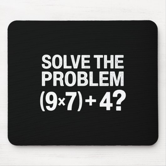 Tapis De Souris Drôle 67 Mème Pemdas Prof de maths Brainrot Élémen (Devant)