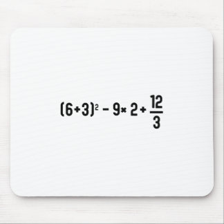 Tapis De Souris Drôle 67 Mème Pemdas Prof de Maths Élémentaire Cer