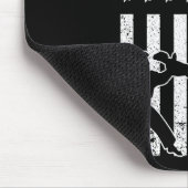 Tapis De Souris Drôle Américain Karate Art Pour Hommes Femmes Kara (Coin)