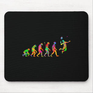 Tapis De Souris Drôle Badminton Coloré Pour Hommes Femmes Ball Spo