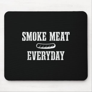 Tapis De Souris Drôle Barbecue Fumeur Papa Grilling Viande Citatio