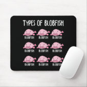 Tapis De Souris Drôle Blobfish Cadeaux filles garçons Blobfish sou (Avec souris)