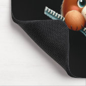 Tapis De Souris Drôle - Cache-cache - Ours (Coin)