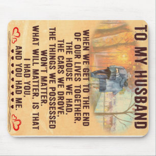 Tapis De Souris Drôle cadeau père   À ma famille présente