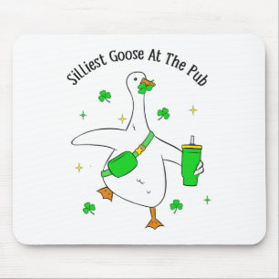 Tapis De Souris Drôle Canard Le Plus Bête Au Pub Animal Canard St