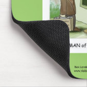 Tapis De Souris Drôle Cartographie De Ladybug Sur La Qualité Drôle (Coin)