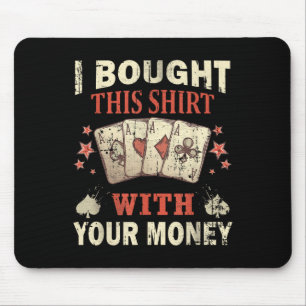 Tapis De Souris Drôle Casino Dit Pour Un Joueur De Poker Aime De C