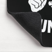 Tapis De Souris Drôle Chasseur de dents de requin Costume Amour De (Coin)