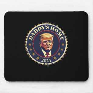 Tapis De Souris Drôle chez papa 2024 Trump Nous avons gagné l'Amér