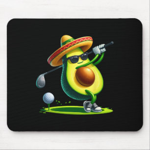 Tapis De Souris Drôle Cinco De Mayo Avocado Montrer Des Compétence