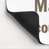 Tapis De Souris Drôle comptable dire (Coin)