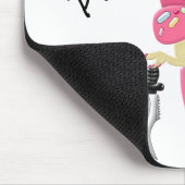 Tapis De Souris Drôle Cupcake rose doux mais Psycho Halloween (Coin)