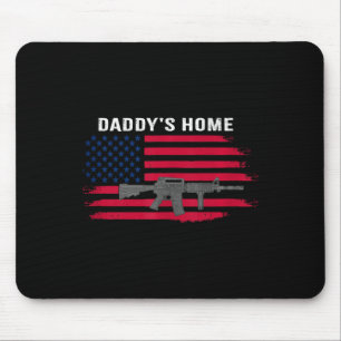 Tapis De Souris Drôle Daddy's Home Trump 2024 Reprendre l'Amérique