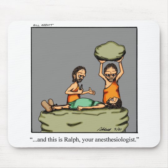 Tapis De Souris Drole D Anesthesiste Humour De Souris Zazzle Be