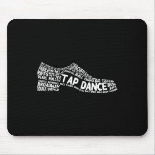 Tapis De Souris Drôle Danser Cadeau Chaussure Danser Mignonne Dans