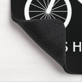 Tapis de souris drôle de bicyclette pour des fans (Coin)