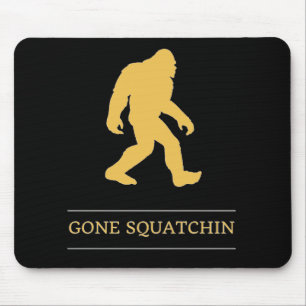 Tapis De Souris Drôle de Big Foot Parti en Squatchin Sasquatch
