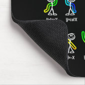 Tapis De Souris Drôle de danse d'algèbre Fonction Prof de maths Ge (Coin)