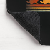 Tapis De Souris Drôle de marmotte Rétro Marmotte Drôle de marmotte (Coin)