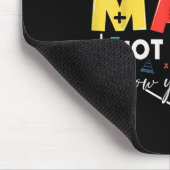 Tapis De Souris Drôle de maths Retour à l'école Faites des maths p (Coin)