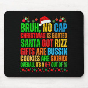 Tapis De Souris Drôle de Noël Génération Scolaire Alpha Gen A Argo