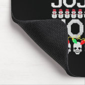 Tapis De Souris Drôle de Noël sans blagues (Coin)