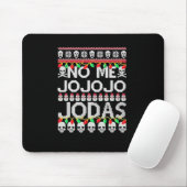 Tapis De Souris Drôle de Noël sans blagues (Avec souris)