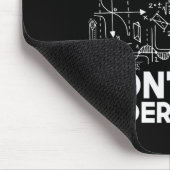 Tapis De Souris Drôle de science physicien math physique (Coin)