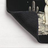 Tapis De Souris Drôle de West Highland White Terrier Cowboy Wester (Coin)