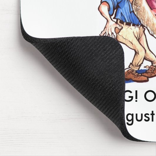 Tapis de souris drôle d'éclipse (Coin)