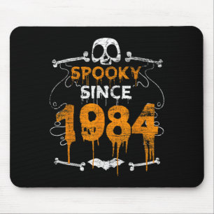 Tapis De Souris Drôle depuis 1984 Cadeaux d'anniversaire Halloween