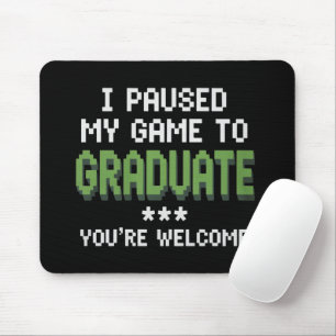 Tapis De Souris Drôle diplômé gamer 2025 remise de diplôme