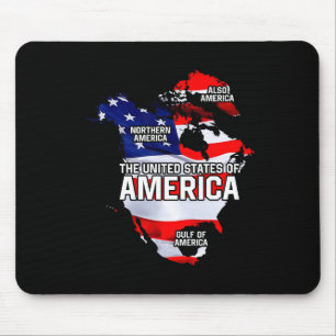 Tapis De Souris Drôle Donald Trump Drapeau américain Canada Groenl