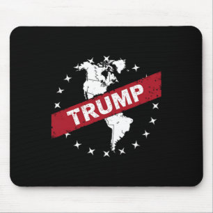 Tapis De Souris Drôle Donald Trump Drapeau Américain Canada Groenl