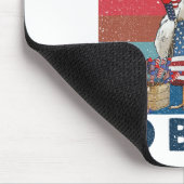 Tapis De Souris Drôle du 4 juillet juste ici pour ng drapeau améri (Coin)