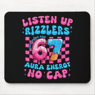 Tapis De Souris Drôle Écoutez les Rizzlers Ce Sigma a 67 Aura En
