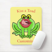 Tapis De Souris Drôle Embrasse Un Toad Thunder_Cove (Avec souris)